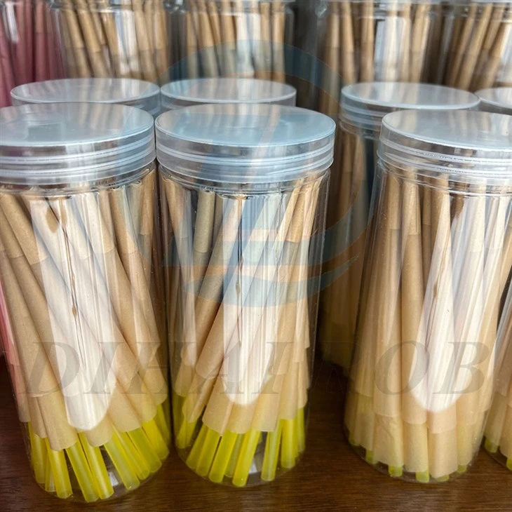 Pre -rulle kegler aromatiserede papirfiltertips